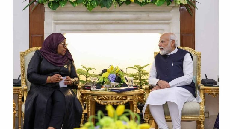 India, Tanzania Sign 6 MoUs, Agree On 5 Year Roadmap On The Defence Cooperation
