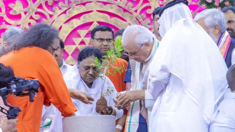 The 70th Birthday of Mata Amritanandamayi Is Celebrated with Spiritual Wisdom, Prayers for Peace & Unity, and Charitable Projects for the Poor — Free Surgeries, Education and Women’s Self Help Groups
