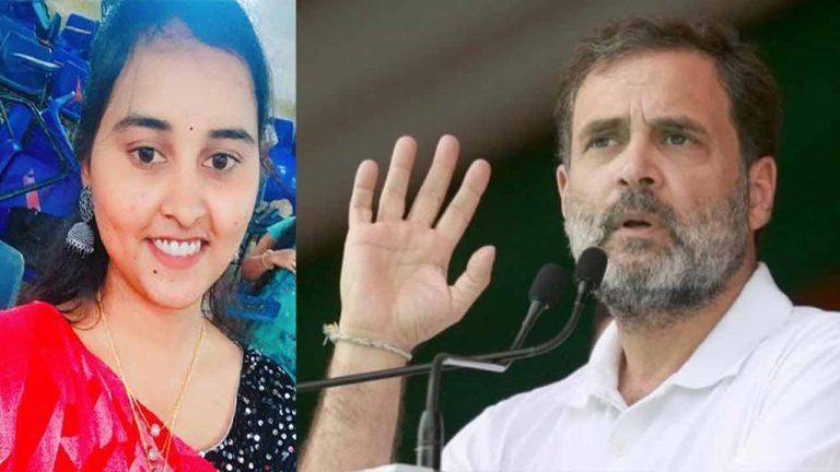 Rahul Gandhi And Kharge Condoles Suicide Of The Student Pravallika