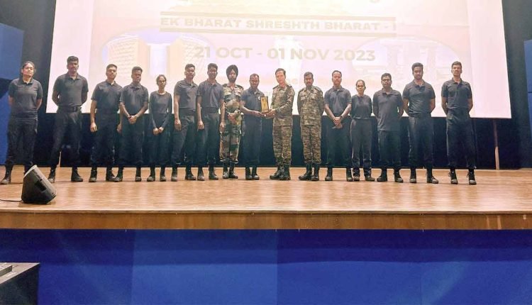 NCC “Ek Bharat Shrestha Bharat” Camp concludes