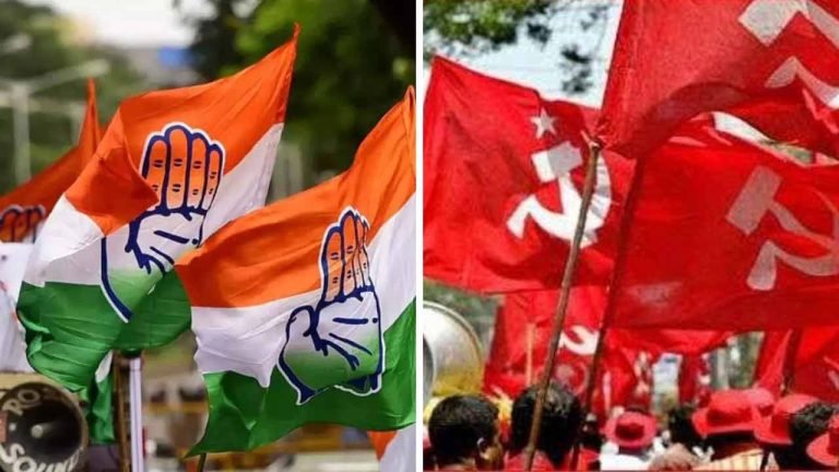 Telangana Congress And CPI Entered Into A Poll Alliance