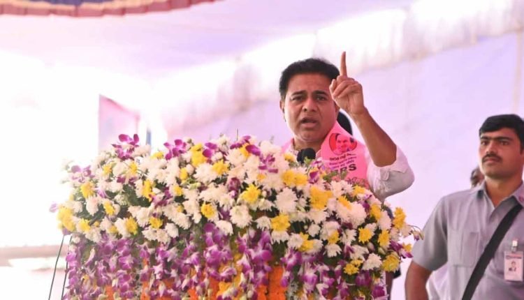 KCR Is Not Coming To Loot Lands In Kamareddy: Clarifies KTR