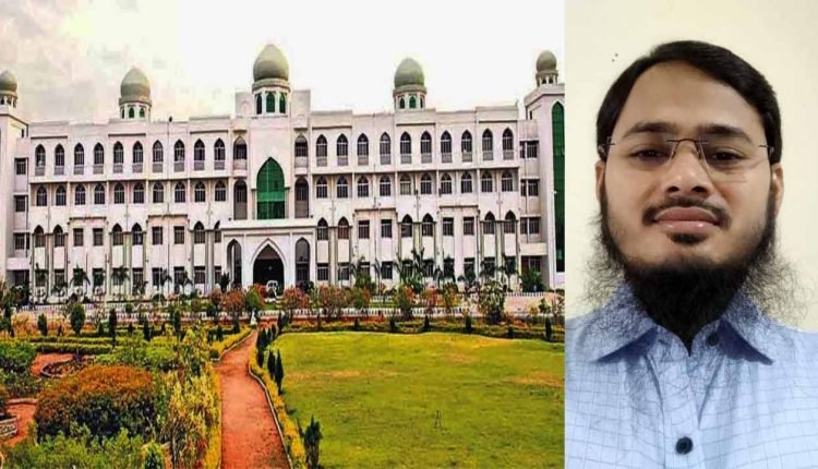 MANUU awards PhD to Akhtar Hussain