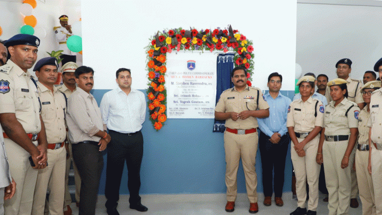 Starting of new barracks in Cyberabad