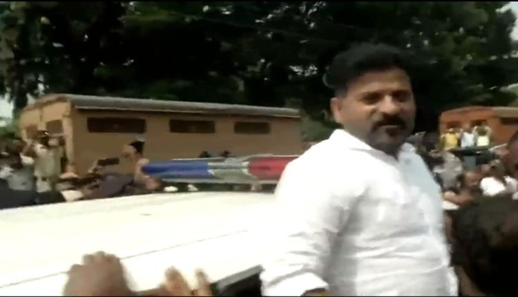 Revanth Reddy Detained By Police In Hyderabad