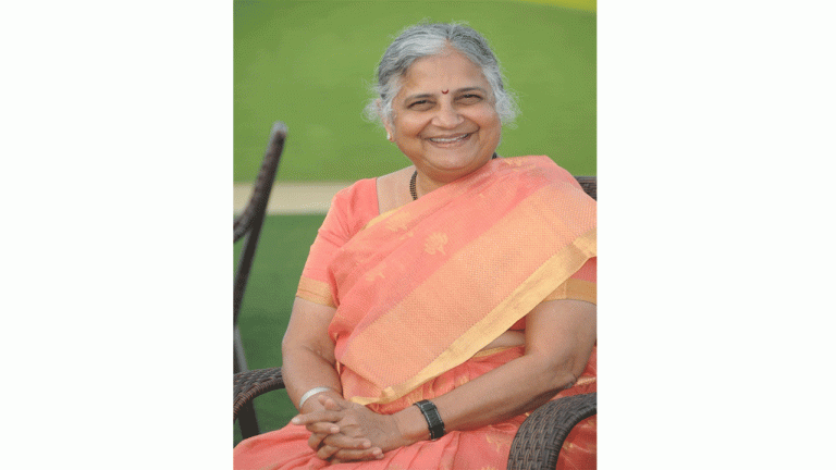Sudha Murty Is The First Woman to Get Global Indian Award