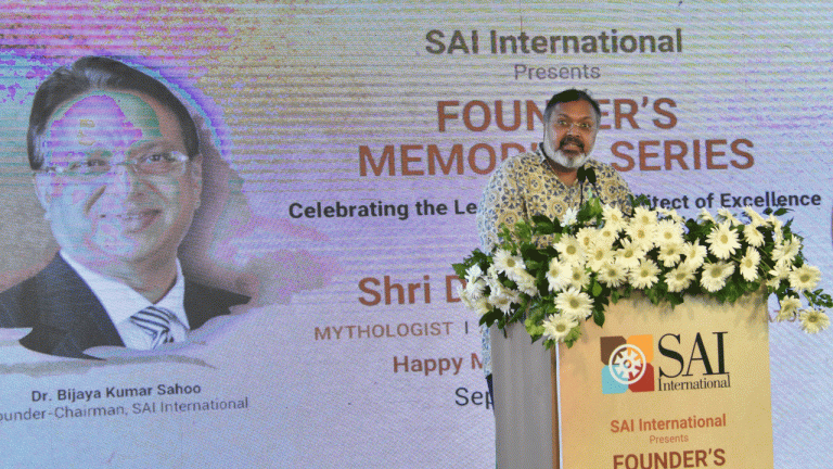 SAI International Education Group pays tribute to Dr. Bijaya Kumar Sahoo