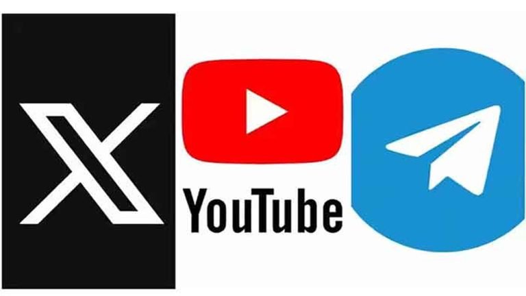 Central Government Has Issued Notices To X, YouTube, And Telegram