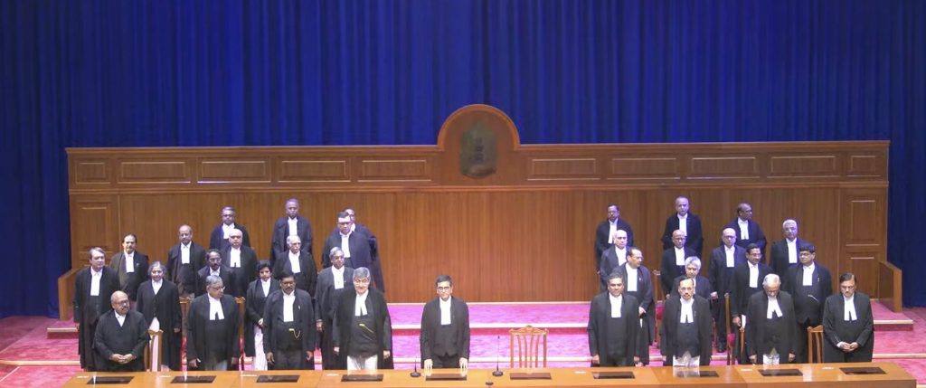 3 New Judges Sworn In, Supreme Court at Full Strength