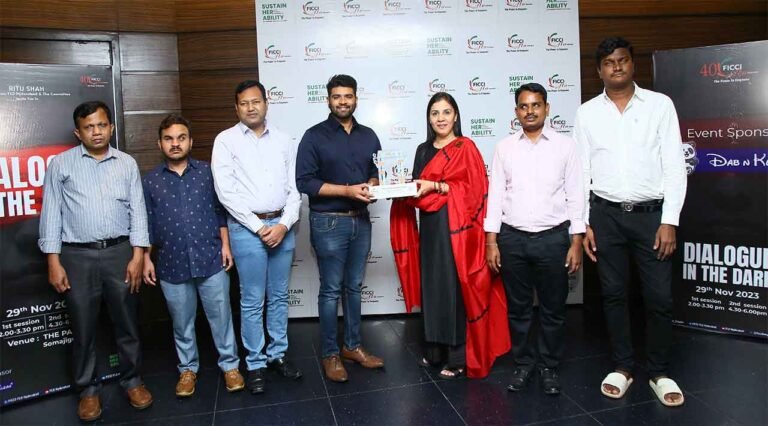 FLO organised a unique program, "Dialogue-in-the-Dark" to sensitize society and the corporate world to be more inclusive