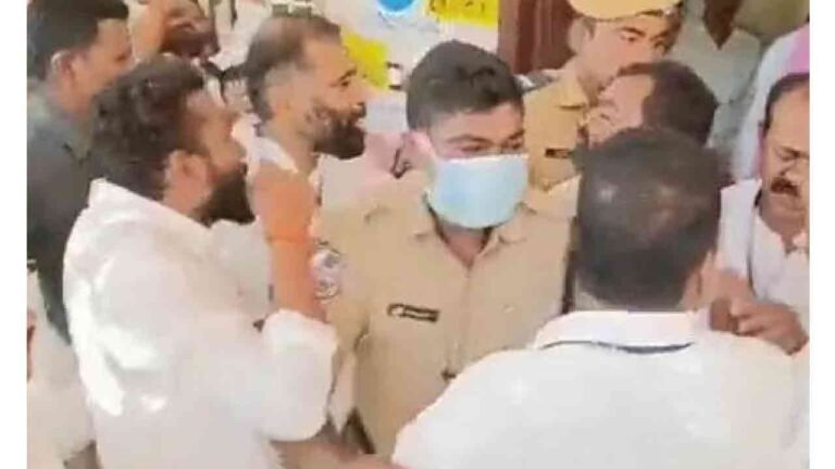 WATCH: Tension Hypes At The Jangaon Polling Station