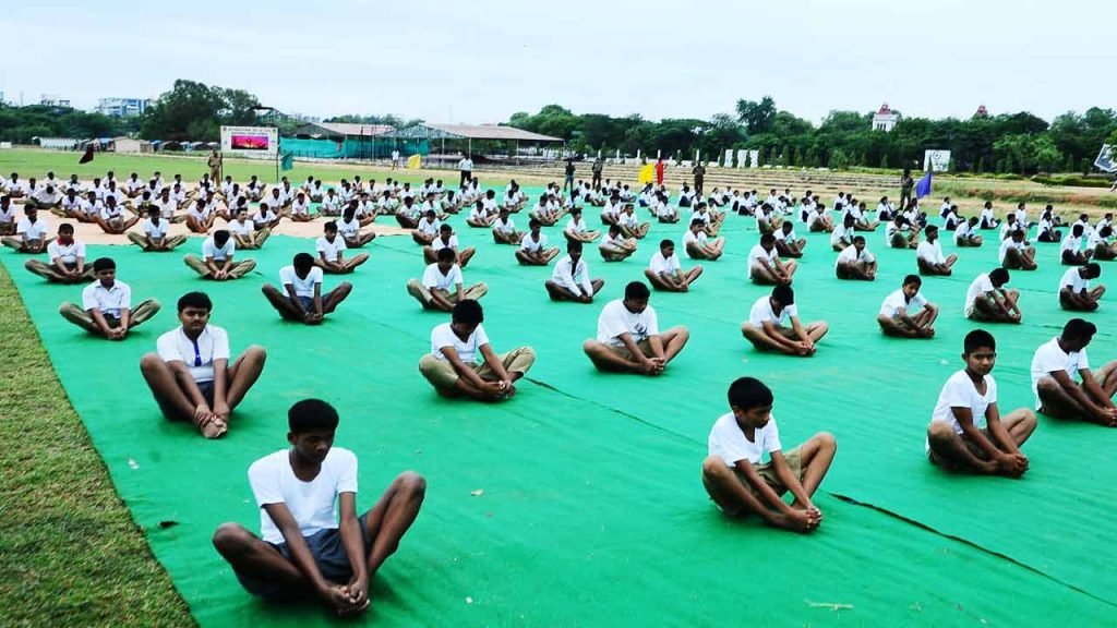 NCC Directorate Andhra Pradesh and Telangana started its Cadets training for the upcoming Republic Day Parade