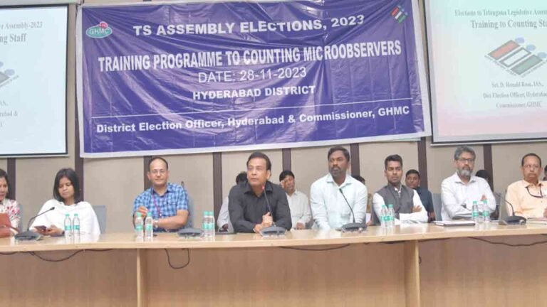 Polling staff should perform their duties efficiently