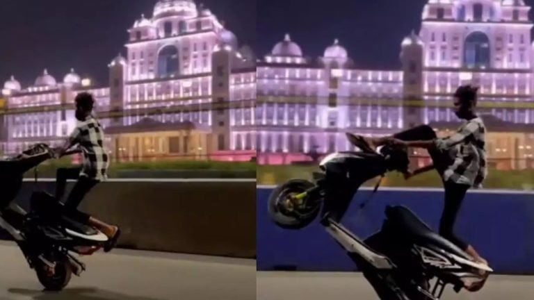 Reckless Bike Stunts Endanger Lives On The Hyderabad Streets