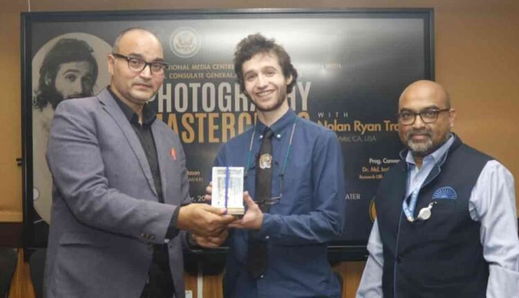 Master class on photography by US Artist held at MANUU