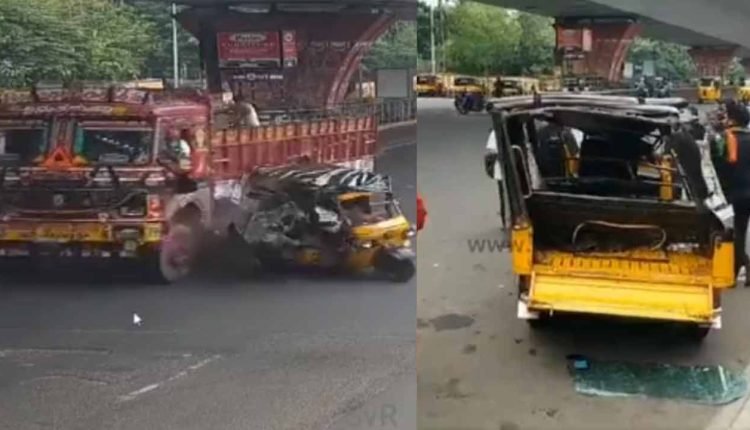 WATCH: Seven School Children Sustained Injuries In An Auto-Lorry Collision