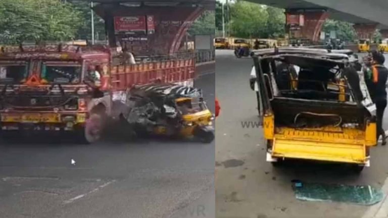 WATCH: Seven School Children Sustained Injuries In An Auto-Lorry Collision