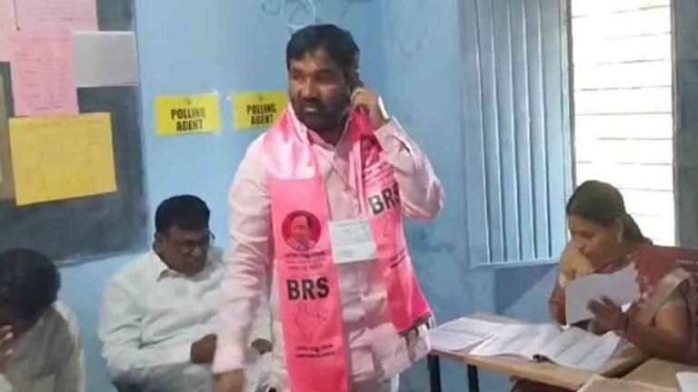 MLA Goes To Polling Station Wearing Party Scarf: No Objection