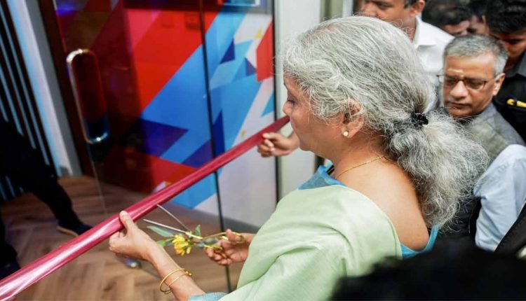 Nirmala Sitharaman inaugurates SBI branch in Sri Lanka's Trincomalee