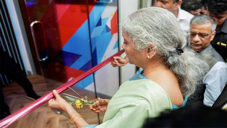 Nirmala Sitharaman inaugurates SBI branch in Sri Lanka's Trincomalee