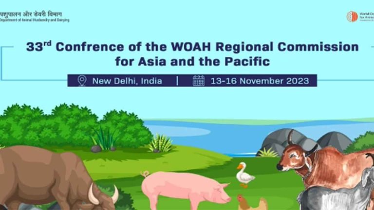India will host 33rd Conference of WOAH Regional Commission for Asia and Pacific at New Delhi from 13th to 16th November