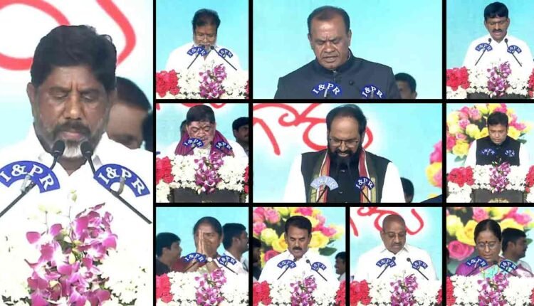 CM Revanth Reddy Allotted Portfolios To The 11 Ministers