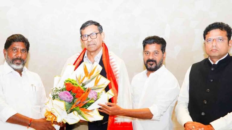 CM Revanth Meet Former RBI Governor, Discusses On The Economic Condition Of Telangana