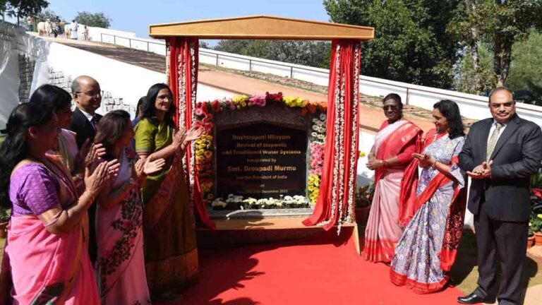 Prez Murmu Inaugurates Various Tourist Attractions At The Rashtrapati Nilayam