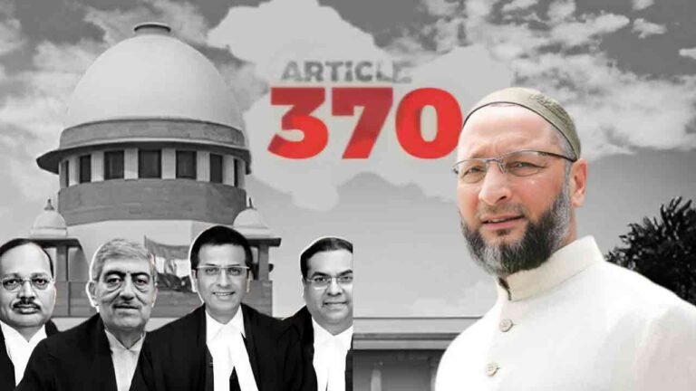 Owaisi Expresses Disappointment Over Article 370 Verdict, Raises Concerns about Federalism and Democracy