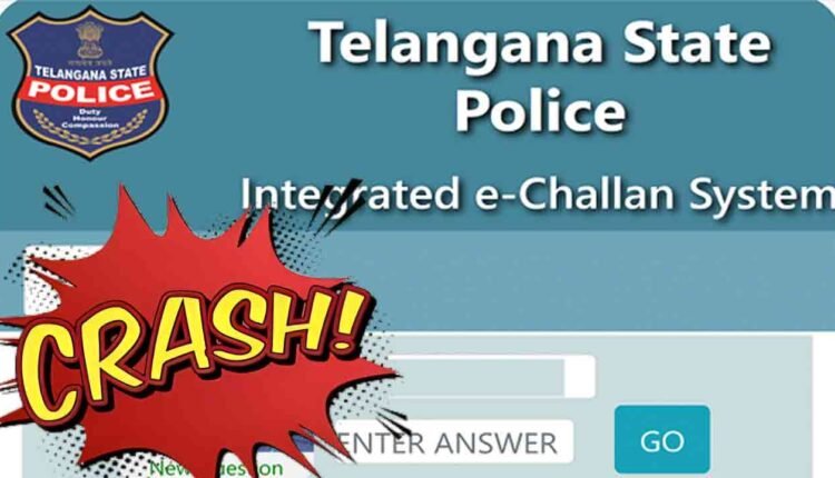 Traffic Challans Website Crash On The First Day