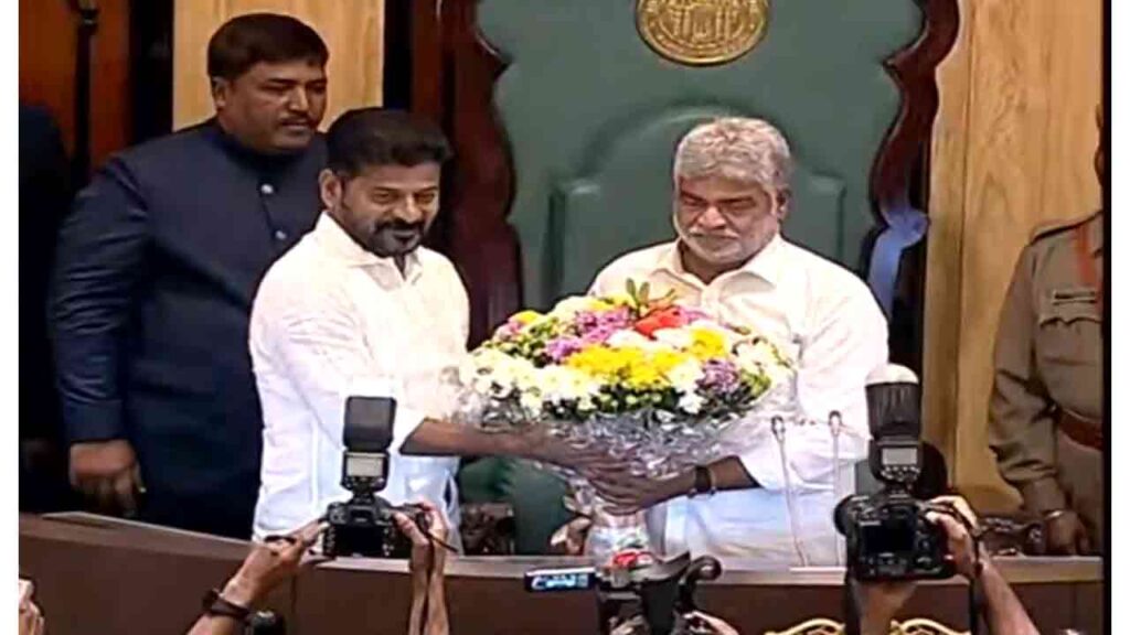 Gaddam Prasad As New Speaker Of The Telangana Assembly