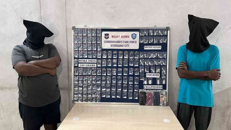 Huge Quantity Of Drugs Seized In Jubilee Hills: First Time Brown Sugar In City