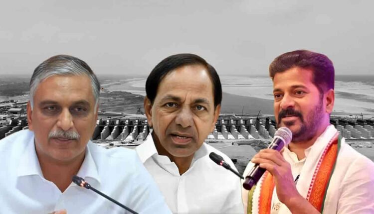 Inquiry With Judge On The 'Kaleshwaram': CM Revanth Targeted KCR, Harish