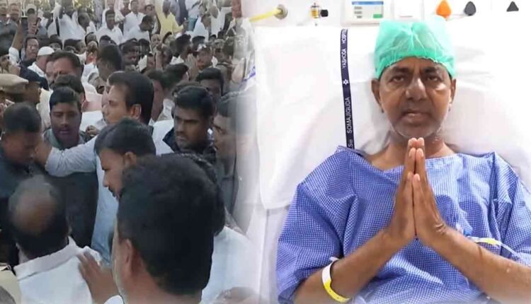KCR Appeals People Not To Come To The Hospital