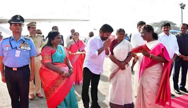 Governor, CM Bid, Adieu To President Droupadi Murmu After Winter Vacation