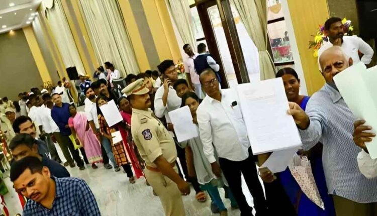 Over 1.24 Cr Praja Palana Applications Received