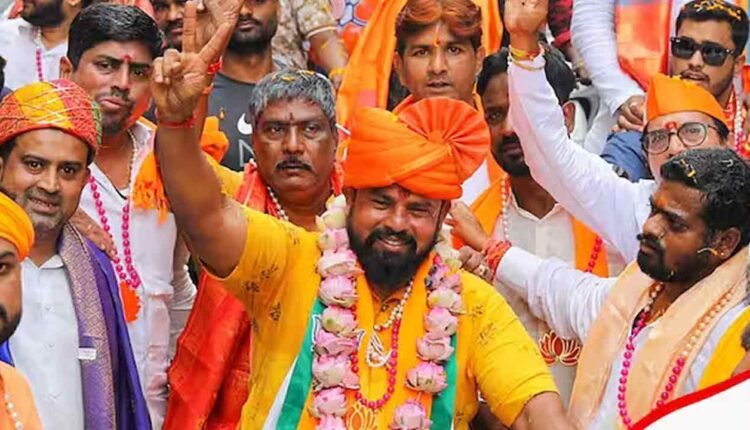 Raja Singh Won A Hat-Trick