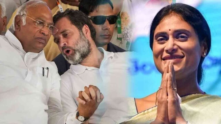 Rahul And Kharge To Decide On Sharmila Joining Congress