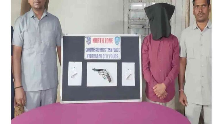Hyderabad: Man Held for Illegal Weapon Possession