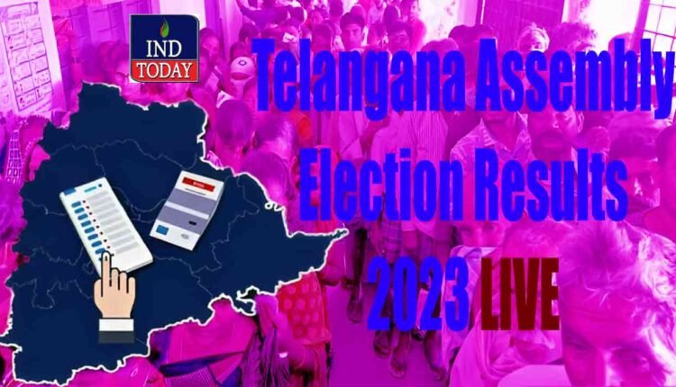Leads In The First Round Of Counting In Telangana