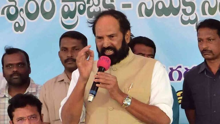 Every Word Spoken By KCR Is A Lie: Uttam