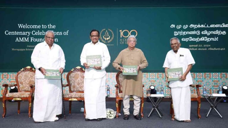 Murugappa Group’s AMM Foundation completes 100 years