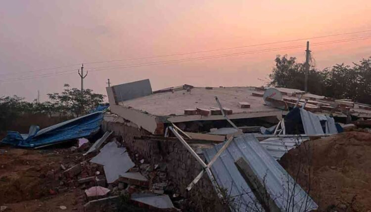 BRS Office Demolished In Malappuram