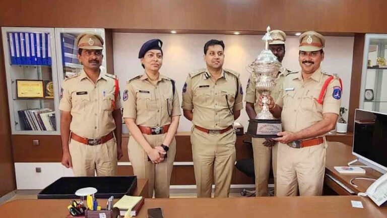 Rajendra Nagar Police Station Honored With The Best Police Station Award