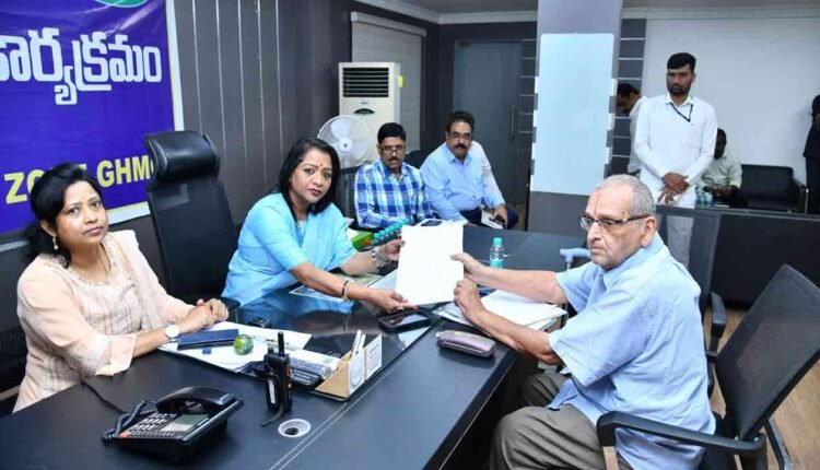 Now Hyderabad Mayor Listens To People: Assured Immediate Action