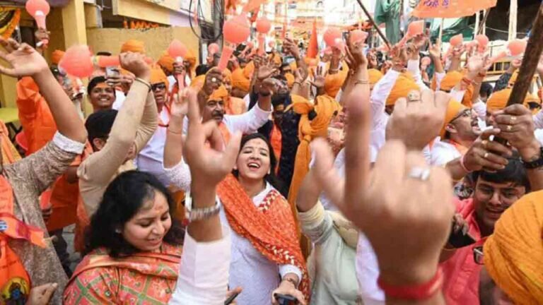 Festive Atmosphere In Hyderabad, Ahead Of The Consecration Ceremony
