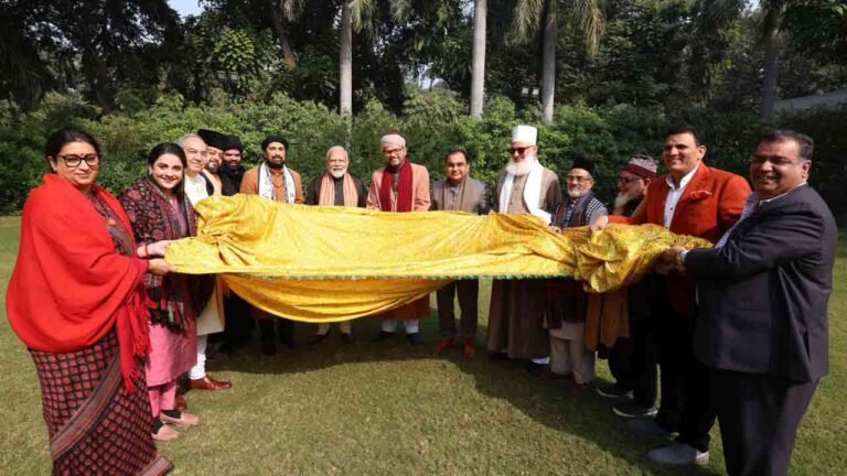 PM Modi Sent Chadar To Ajmer Sharif Dargah