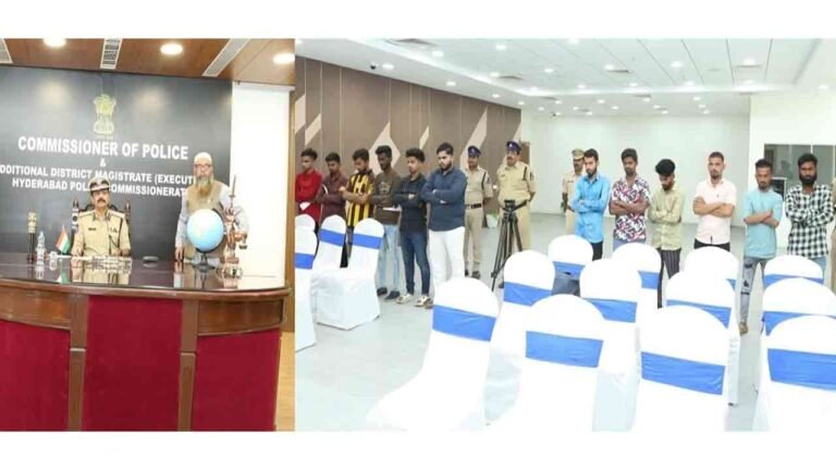 Hyderabad Police Crack Down on Rowdies with Peace Bonds and Counseling