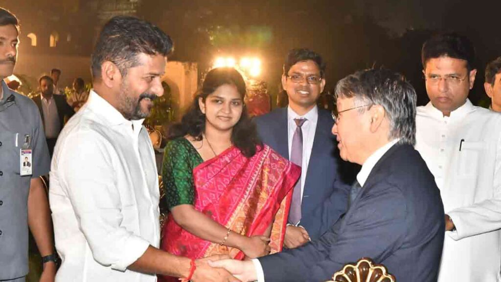 CM Revanth Reddy Hosted Dinner For Representatives Of 13 Countries