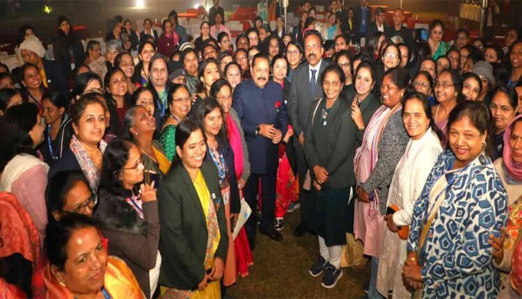 UN Dr Jitendra Singh hosts Republic Day Reception for ISRO Women Scientists at his residence